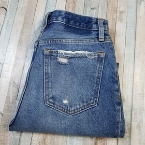 Abercrombie & Fitch Annie High Rise Girlfriend Jeans
